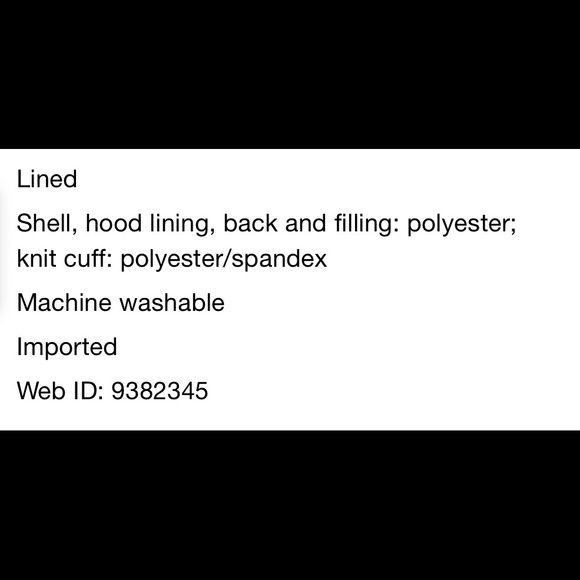 NWT - Oversized Hooded Fleece-Lined Puffer Coat - Picture 4 of 5